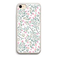 Sierlijke bloemen: iPhone 7 Transparant Hoesje