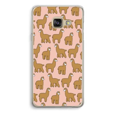 Alpacas: Samsung A3 (2017) Transparant Hoesje