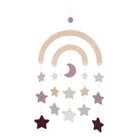 Goki houten baby mobiel sterrenhemel roze Goki houten baby mobiel sterrenhemel roze