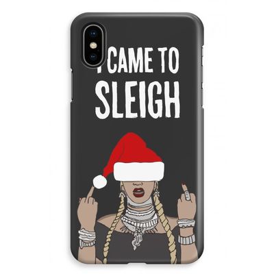 Came To Sleigh: iPhone XS Max Volledig Geprint Hoesje