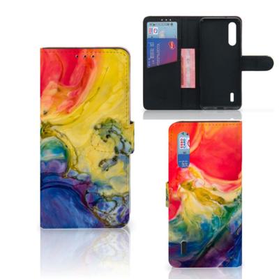 Hoesje Xiaomi Mi 9 Lite Watercolor Dark Hoesje Xiaomi Mi 9 Lite Watercolor Dark
