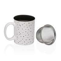 Kop met theefilter Versa Speckle