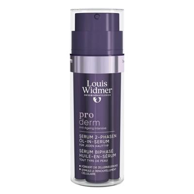 Louis Widmer Proderm Tweefasig Serum Olie-In-Serum Zonder Parfum 35ml