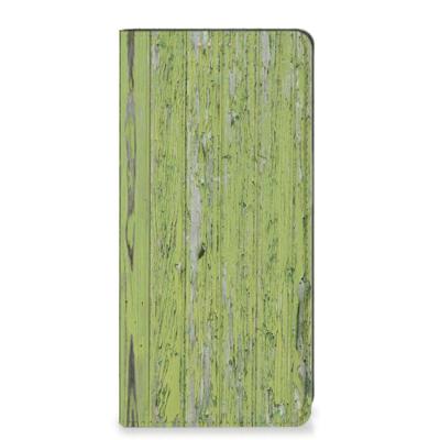 OPPO A54 5G | A74 5G | A93 5G Book | Wallet Case | Green Wood
