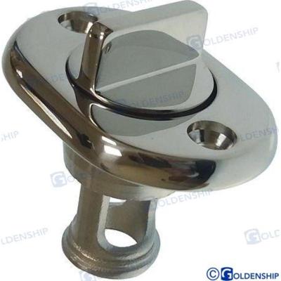 Desagües GS30329 - DESAGÜE C/TAPON OVAL INOX 64 MM.