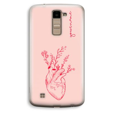 Blooming Heart: LG K10 (2016) Transparant Hoesje