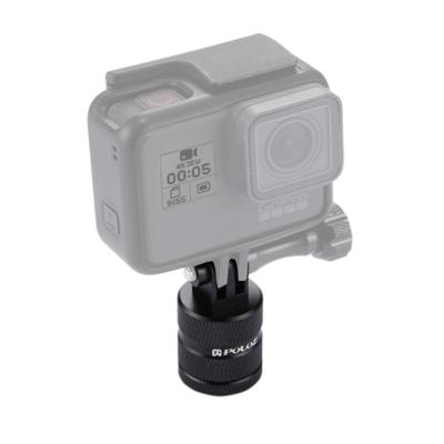 PULUZ 1/4 Inch schroeven gat Tripod Mount CNC Adapter voor GoPro HERO 7 / 6 / 5 / 5 session / 4 session / 4 / 3+/ 3 / 2 / 1 , Xiaoyi nl andere actie