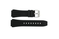 Horlogeband Lotus 15743-1 Rubber Zwart 28mm