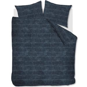 vtwonen Dekbedovertrek Vintage Indigo-Lits-jumeaux (240 x 200/220 cm)