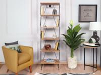 Boekenkast BARIBA 46 cm natuurlijke pijnboom
