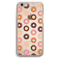 Donuts: iPhone 6 / 6S Transparant Hoesje