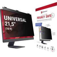 DISPLEX 02084 Screenprotector (glas) met privacyfolie Universell Universeel 1 stuk(s)