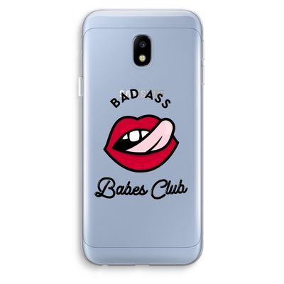 Badass Babes Club: Samsung Galaxy J3 (2017) Transparant Hoesje