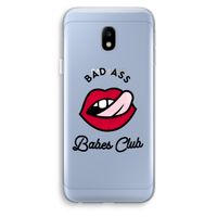 Badass Babes Club: Samsung Galaxy J3 (2017) Transparant Hoesje
