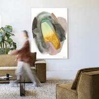 Urban Cotton Wandkleed 'Airborne' 145 x 190cm in Frame - black Urban Cotton Wandkleed 'Airborne' 145 x 190cm in Frame - black