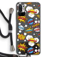 Pow Smack: Xiaomi Redmi Note 10 5G Transparant Hoesje met koord