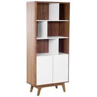 Beliani - COLUMBUS - Boekenkast - Wit - MDF