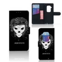 Telefoonhoesje met Naam Motorola One Zoom Skull Hair - thumbnail