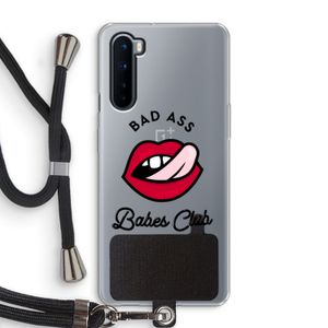 Badass Babes Club: OnePlus Nord Transparant Hoesje met koord