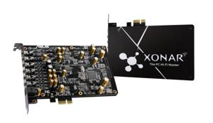 Asus Xonar AE 7.1 Interne geluidskaart PCIe Digitale uitgang, Externe koptelefoonaansluitingen