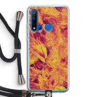 Eternal Fire: Huawei P20 Lite (2019) Transparant Hoesje met koord