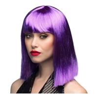 Boland Pruik dance neon paars Boland Pruik dance neon paars