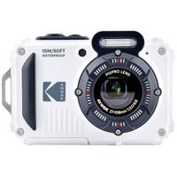 Kodak Pixpro WPZ2WH Digitale camera 15 Mpix Zoom optisch: 4 x Wit Incl. accu, Incl. flitser Beeldstabilisatie, WiFi, Waterdicht, Onderwatercamera,