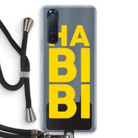 Habibi Majorelle : Sony Xperia 5 II Transparant Hoesje met koord