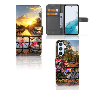 Samsung Galaxy A54 5G Flip Cover Amsterdamse Grachten