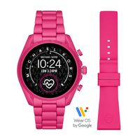 Horlogeband Smartwatch Michael Kors MKT5099 Aluminium Rood 22mm
