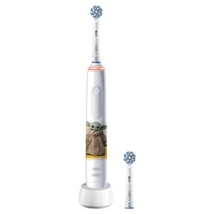 Oral-B PRO 14876674 elektrische tandenborstel Kind Roterende tandenborstel Meerkleurig, Wit