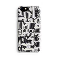 Moroccan Print: Volledig geprint iPhone SE 2020 Hoesje
