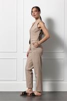 Trixi structure gilet - latte - 12086