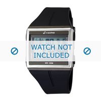 Horlogeband Calypso K6059-1 Rubber Zwart 36mm