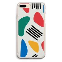Illustratieve pop 1: iPhone 7 Plus Transparant Hoesje