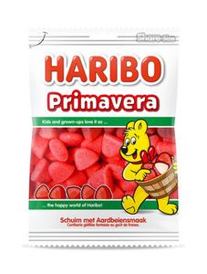 Haribo Haribo - Schuimaardbeien 200 Gram 9 Stuks