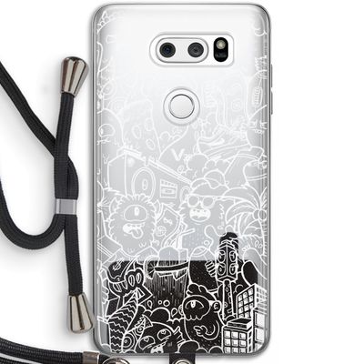 Vexx City #2: LG V30 Transparant Hoesje met koord