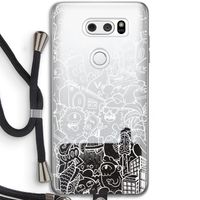 Vexx City #2: LG V30 Transparant Hoesje met koord