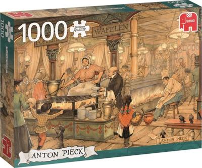 Puzzel Anton Pieck Poffertjeskraam 1000 Stukjes Puzzel Anton Pieck Poffertjeskraam 1000 Stukjes