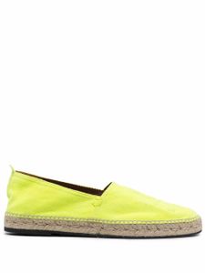 Philipp Plein espadrilles en cuir - Jaune