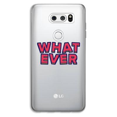 Whatever: LG V30 Transparant Hoesje
