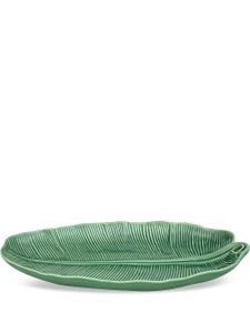 Bordallo Pinheiro plat Folhas - Vert