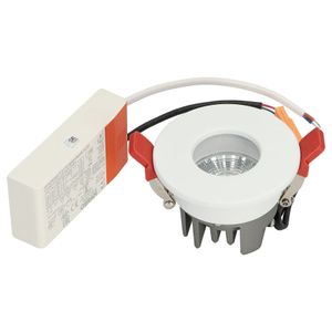 BM100-12 Rond vast IP44 Wit