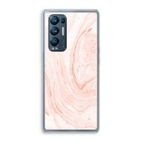 Peach bath: Oppo Find X3 Neo Transparant Hoesje