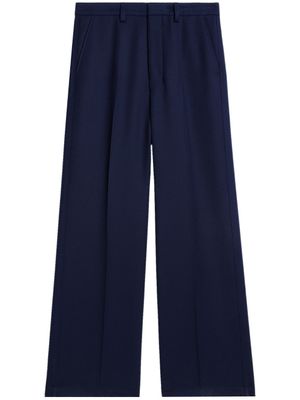 AMI Paris pantalon de costume en laine vierge - Bleu
