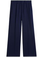 AMI Paris pantalon de costume en laine vierge - Bleu