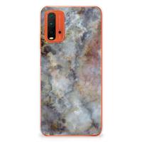 Xiaomi Poco M3 | TPU | Siliconen hoesje | Marmer Grijs