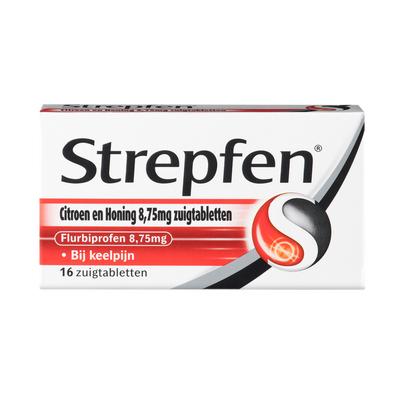 Strepfen Citroen & Honing 8.75mg Zuigtabletten