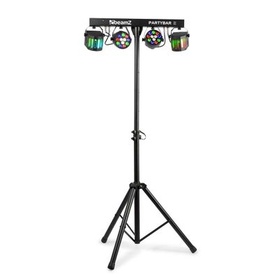 BeamZ PartyBar2 met 2 RGBW LED-parren & 2 derby's op statief
