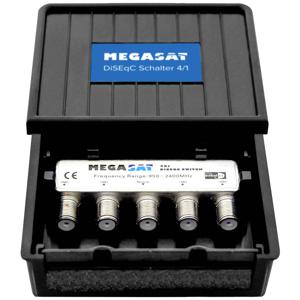 MegaSat DiSEqC 4/1 Pro DiSEqC-schakelaar 4 (4 satelliet / 0 terrestrisch) Aantal gebruikers: 1